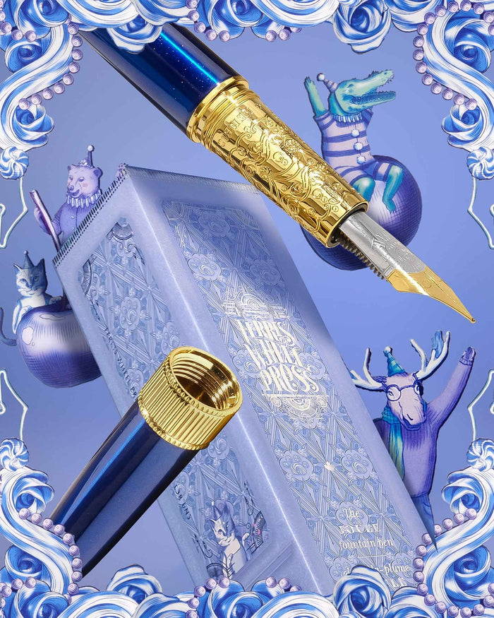 Limited Edition 2025 | The Bijou Fountain Pen - Blue Revelry