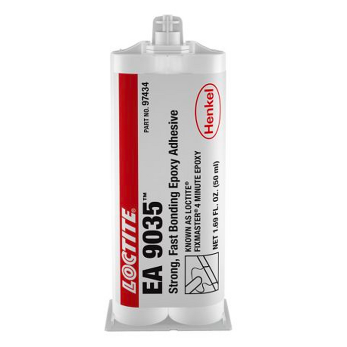 Loctite EA 9035 Fixmaster 4 Minute Epoxy in a 50ml cartridge