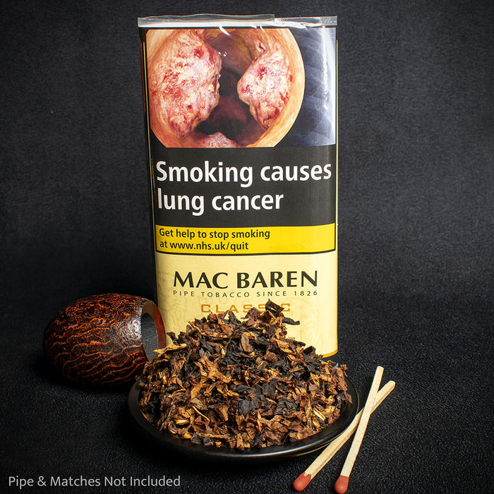 Mac Baren Classic Loose Cut Vanilla Cream Pipe Tobacco - 40g Packet