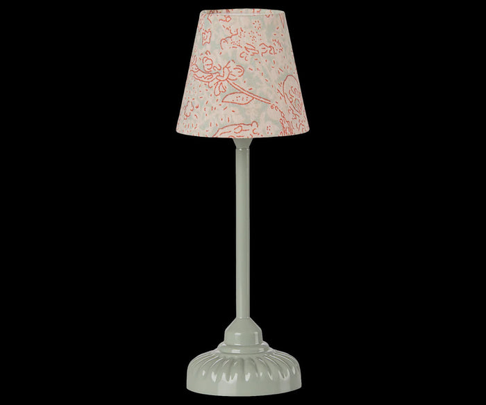 Maileg - Vintage floor lamp, Mouse - Mint