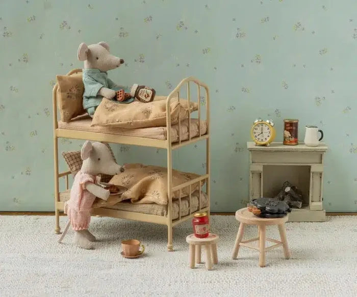 Maileg | Bunk bed, Mouse | Wheat