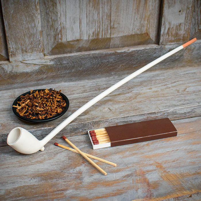 ** DISC Markus Fohr German Clay Tavern / Churchwarden Pipe - 15"