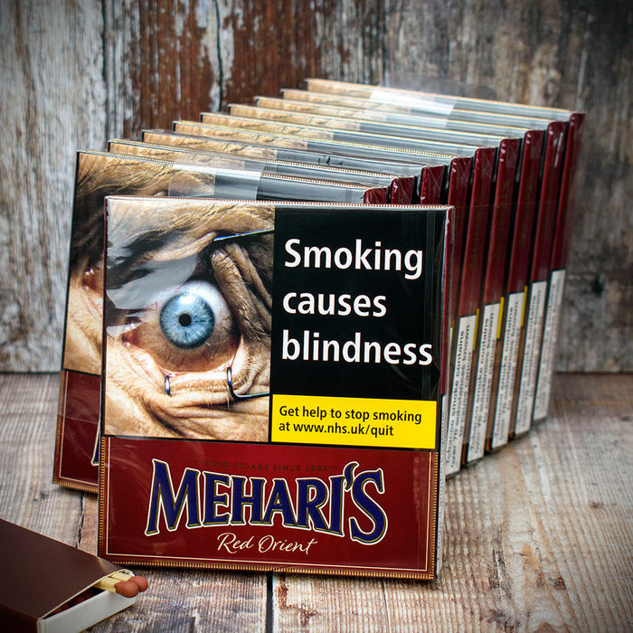 Meharis Red Orient Cigars - Pack of 10