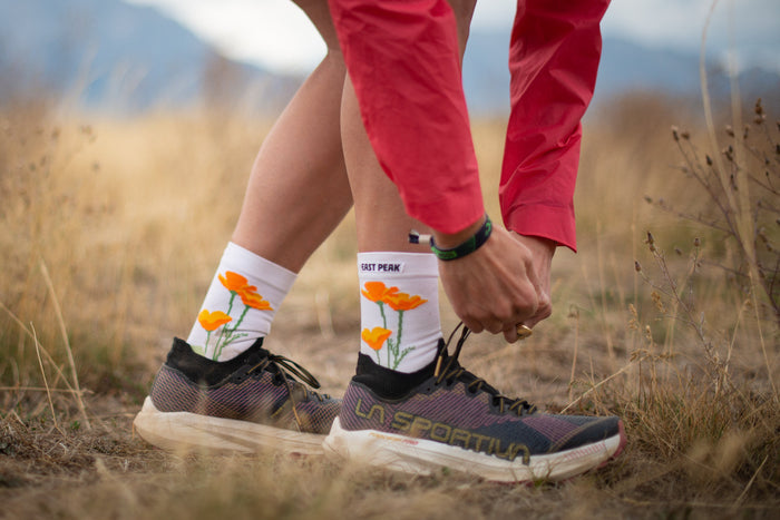 Midweight Performance Poppy Sock