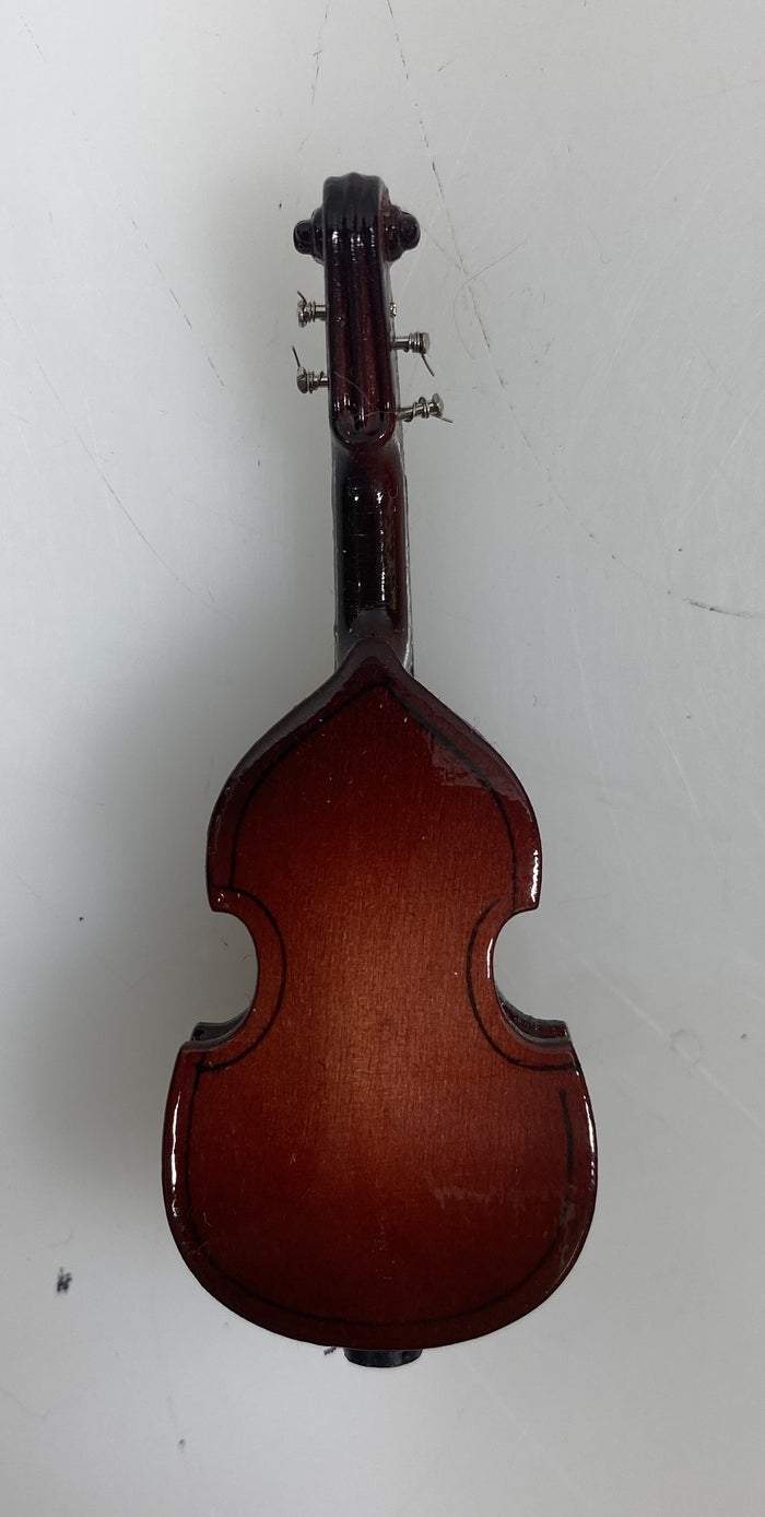 Miniature Wooden Cello With Case