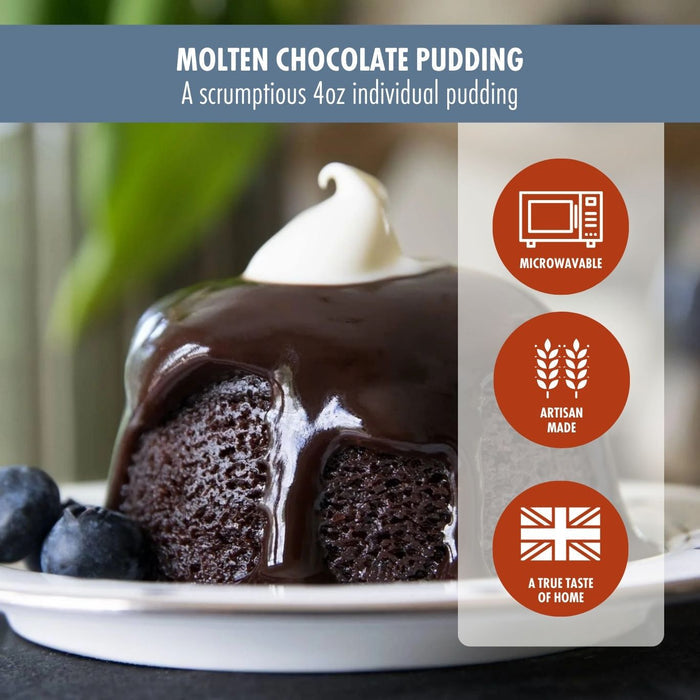 Molten Chocolate Pudding: Individual - 4oz