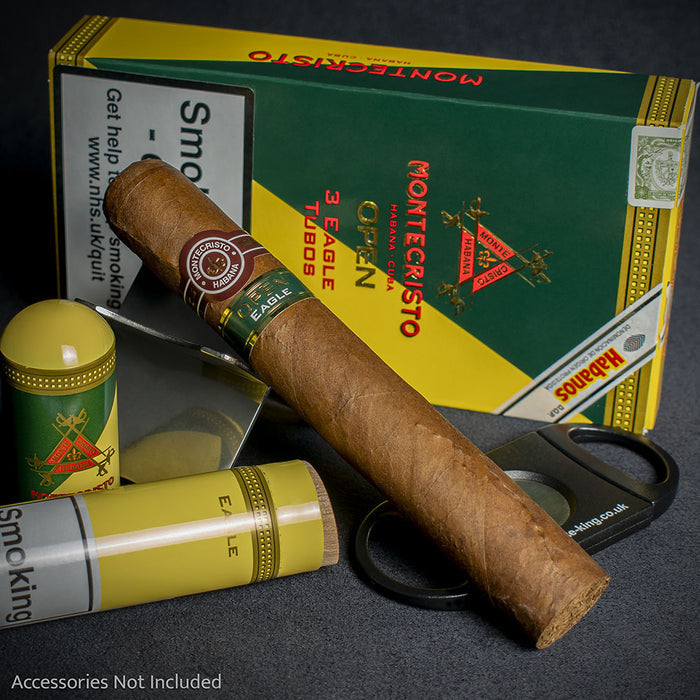 Montecristo Open Eagle Tubos Cuban Cigar  -  Single