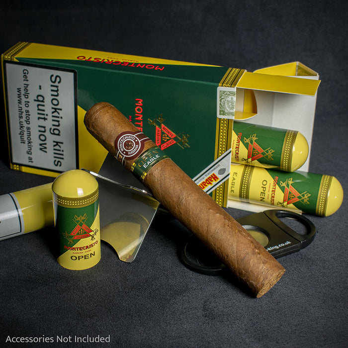 Montecristo Open Eagle Tubos Cuban Cigar - Single