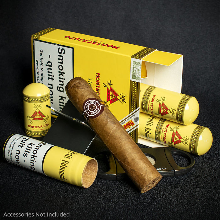 Montecristo Petit Edmundo Tubos Cuban Cigar - Single