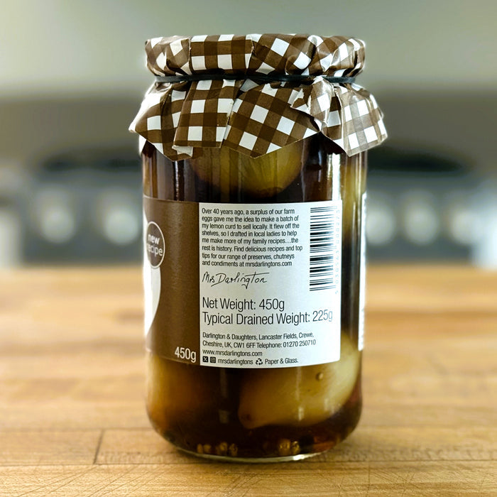 Mrs Darlington's Pickled Onions - 16oz: 50% OFF FINAL SALE