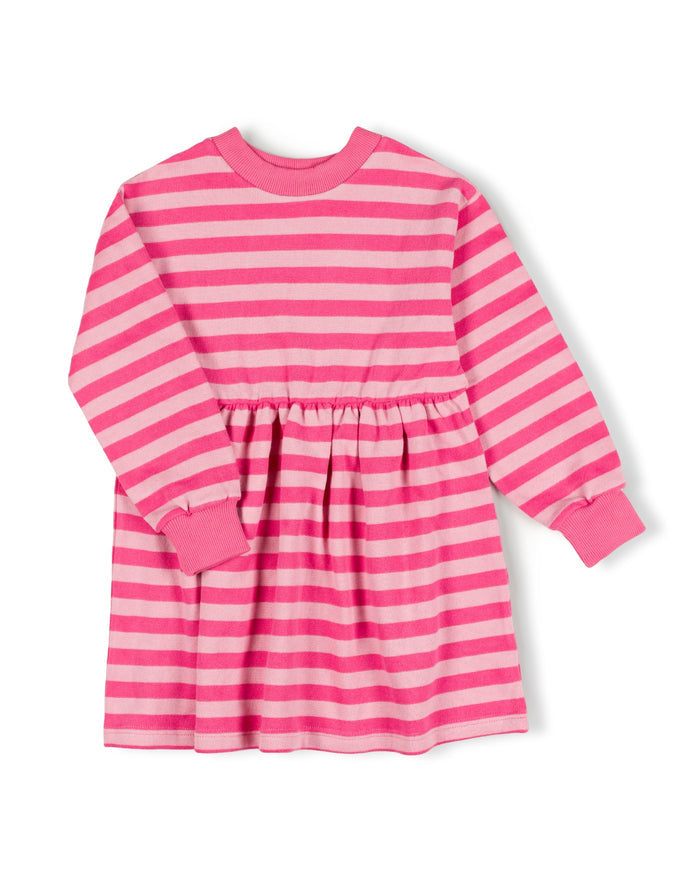 Nixnut | Fod dress | Cherry Stripe