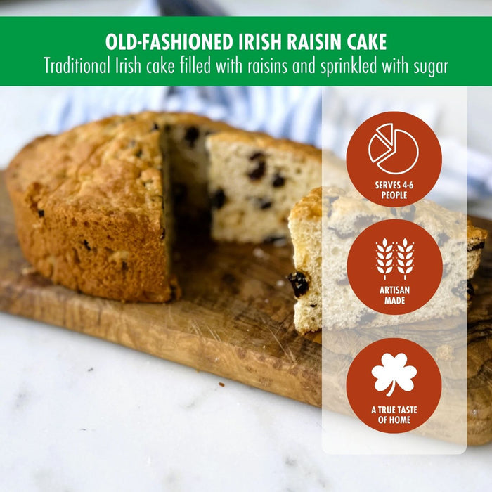 Old-Fashioned Irish Raisin Cake