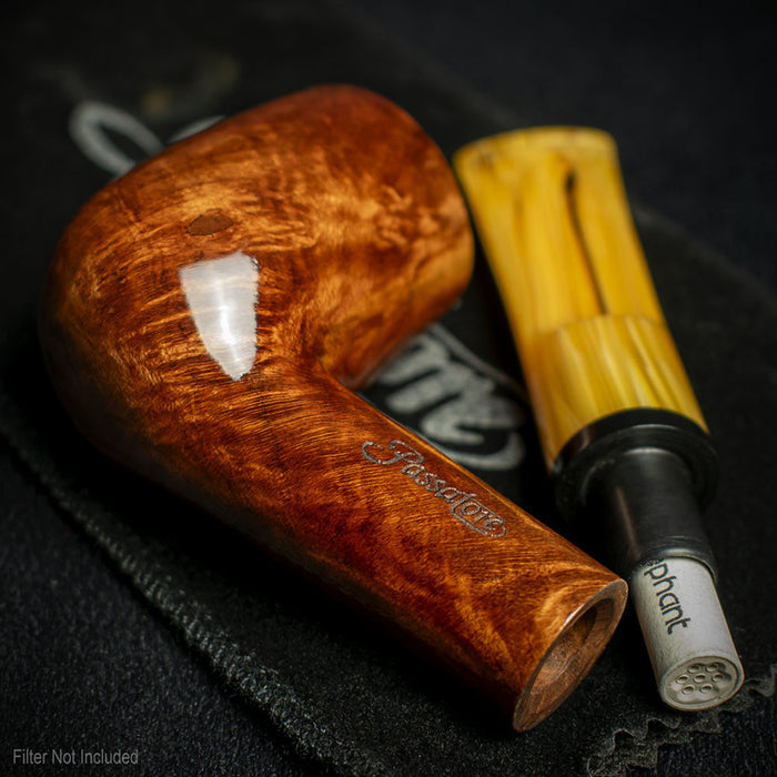 Passatore Rigoletto Briar Smoking Pipe 9mm Filter - 403213