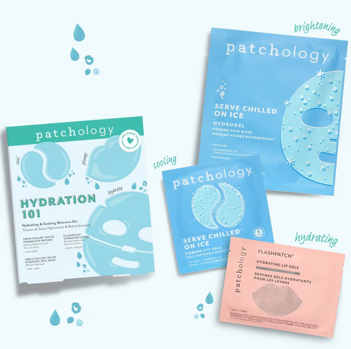 Patchology Hydration 101 Skincare Kit