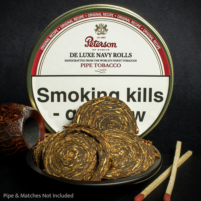 Peterson De Luxe Navy Rolls Pipe Tobacco - 10g Sample