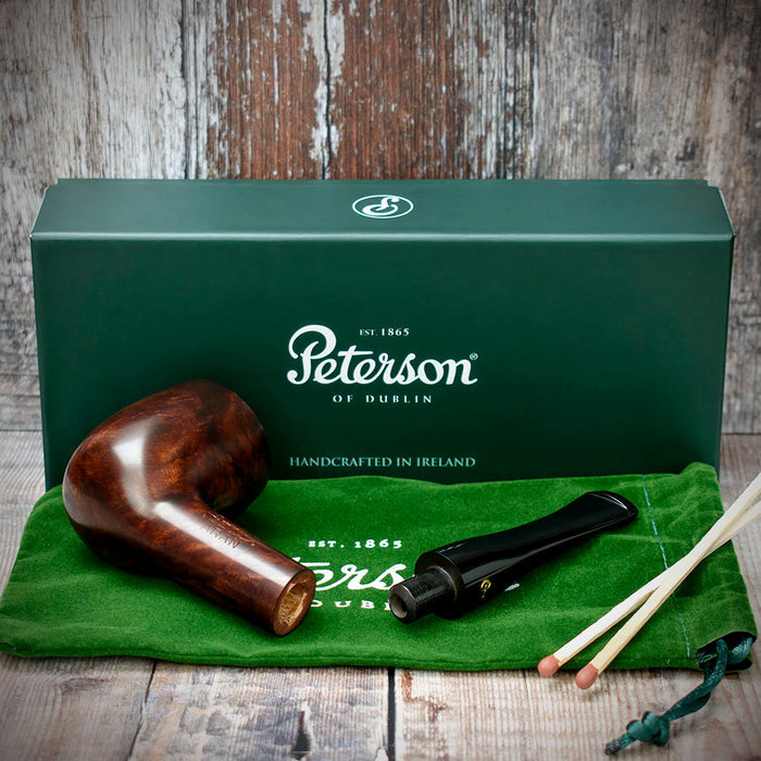 Aran Briar Pipe By Peterson of Dublin - Shape No.107