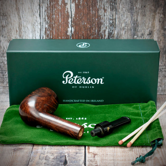 Aran Briar Pipe By Peterson of Dublin - Shape No.53