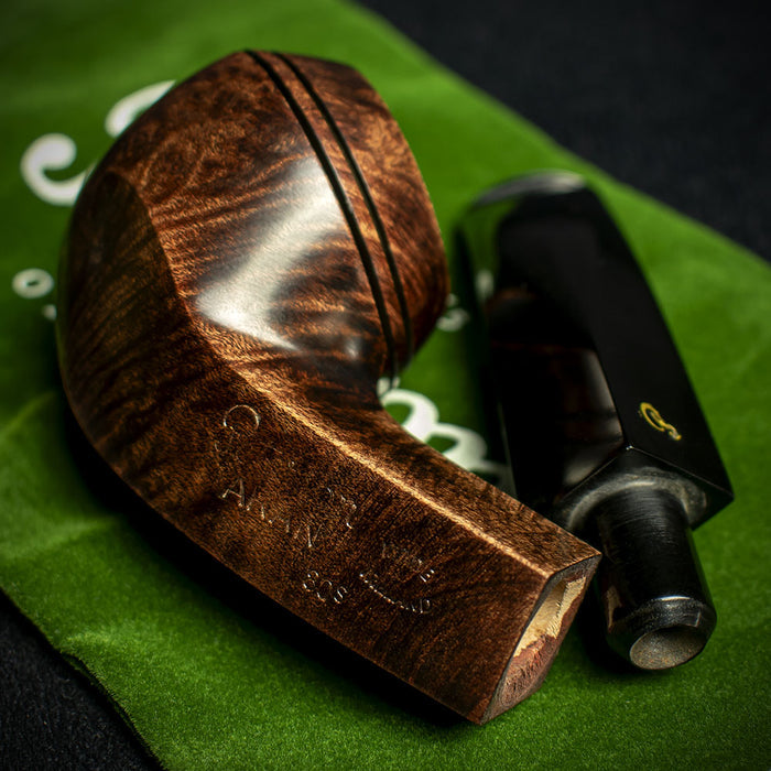 Peterson of Dublin Aran Briar Smoking Pipe - Shape No.80s