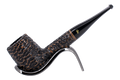 Peterson of Dublin Aran Rusticated Briar Smoking Pipe - Shape No.106
