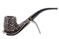 Peterson of Dublin Aran Rusticated Briar Smoking Pipe - Shape No.65