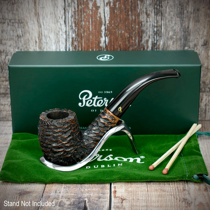 Aran Rusticated Briar Smoking Pipe By Peterson of Dublin - Shape No.69