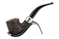 Peterson of Dublin Arklow Sandblasted Briar Smoking Pipe - Shape 01 - 9mm