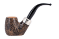 Peterson of Dublin Arklow Sandblasted Briar Smoking Pipe - Shape 304 - 9mm