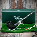 Cara Sandblasted Briar Pipe by Peterson of Dublin - Shape 15