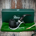 Cara Sandblasted Briar Pipe by Peterson of Dublin - Shape 221