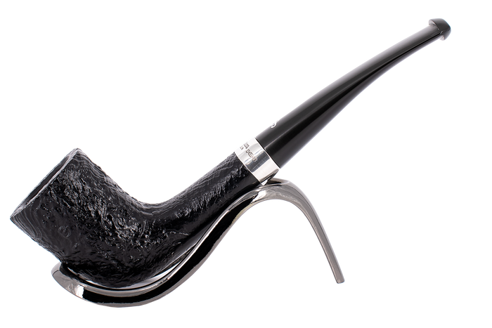 Peterson of Dublin Cara Sandblasted Briar Smoking Pipe - Shape 268