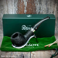 Cara Sandblasted Briar Pipe by Peterson of Dublin - Shape 408