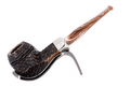 Peterson of Dublin Derry Rusticated Briar Smoking Pipe - Shape 150 - 9mm