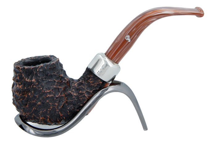 Derry Rusticated Briar Pipe By Peterson of Dublin - Shape 68 (9mm)