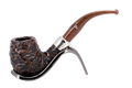 Peterson of Dublin Derry Rusticated Briar Smoking Pipe - Shape 69 - 9mm