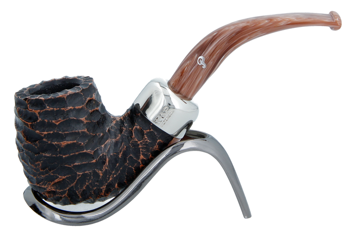 Derry Rusticated Briar Pipe By Peterson of Dublin - Shape XL90 (9mm)