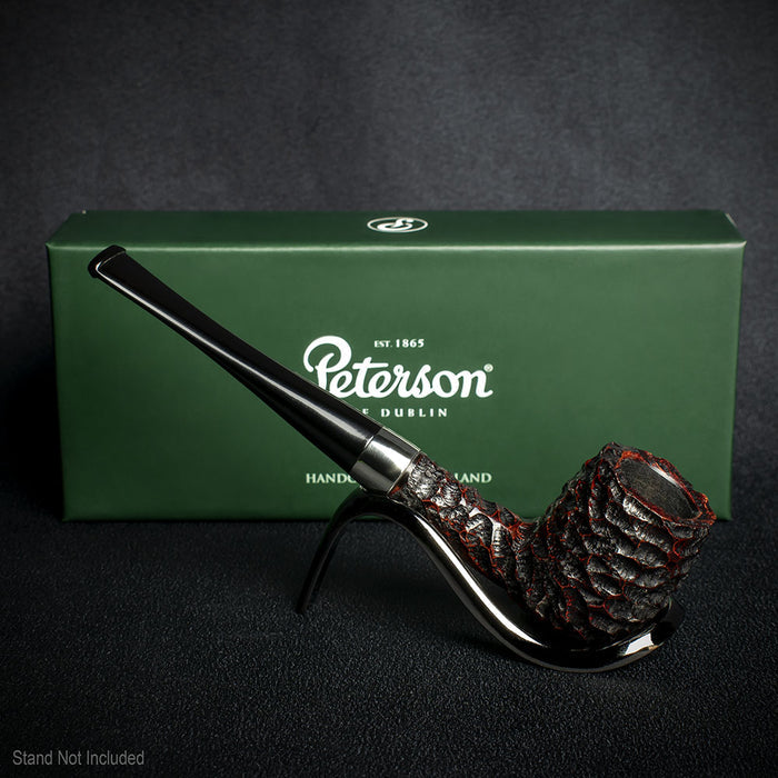 Peterson of Dublin Donegal Rocky Briar Smoking Pipe - Shape No.15