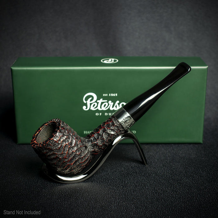 Peterson of Dublin Donegal Rocky Briar Smoking Pipe - Shape No.X105
