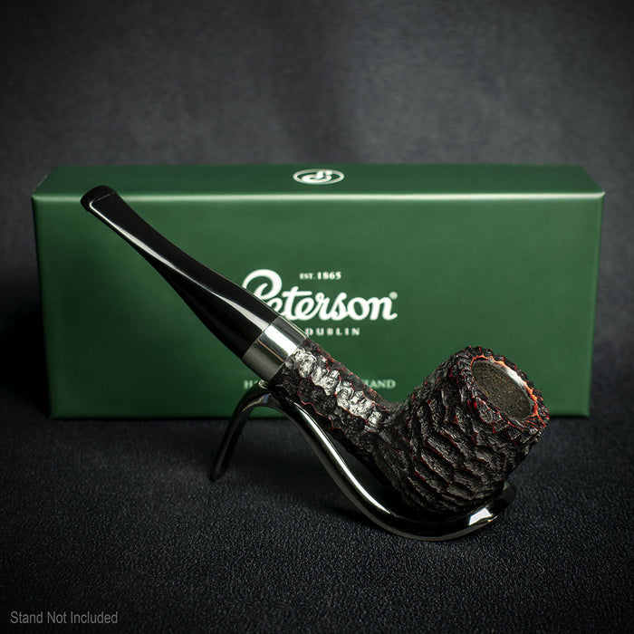 Peterson of Dublin Donegal Rocky Briar Smoking Pipe - Shape No.X105