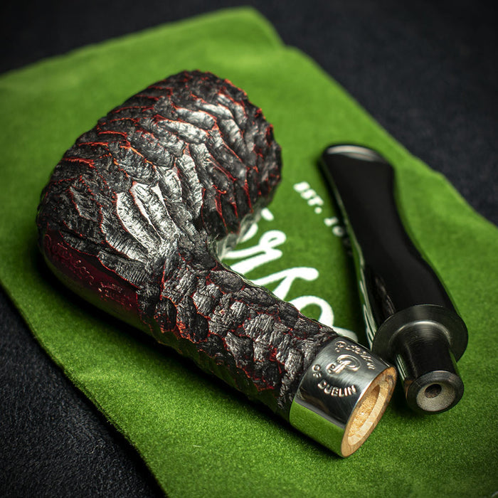 Peterson of Dublin Donegal Rocky Briar Smoking Pipe - Shape No.X105