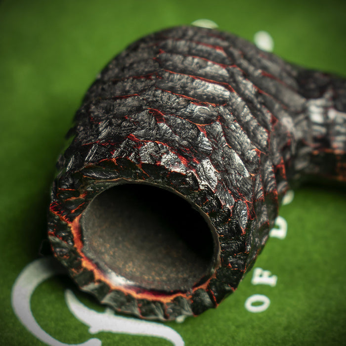 Peterson of Dublin Donegal Rocky Briar Smoking Pipe - Shape No.X105