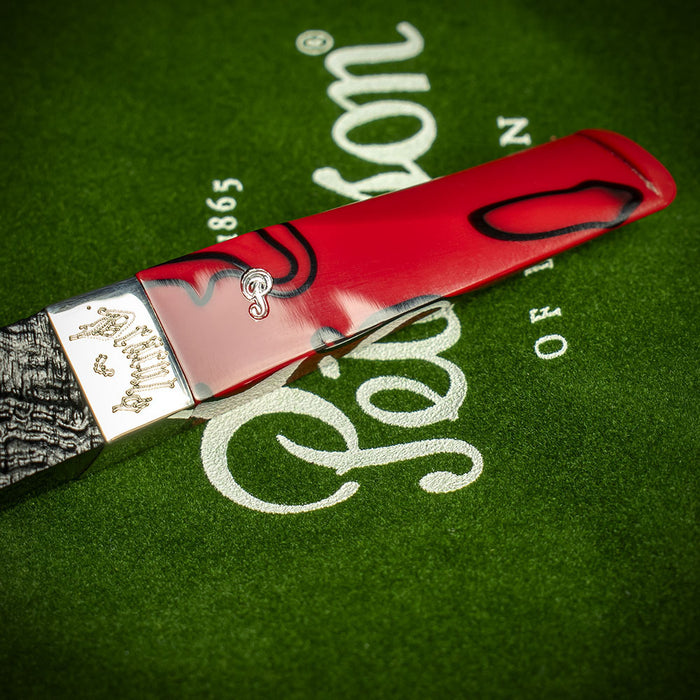 Peterson of Dublin Dracula Sandblasted Briar Smoking Pipe - Shape No.150