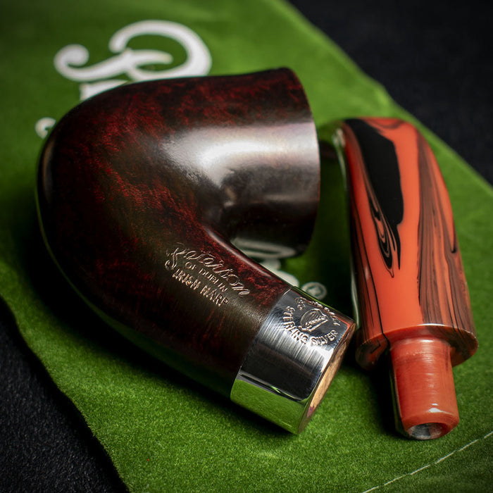 Peterson of Dublin Harp Briar Smoking Pipe - Shape No.05