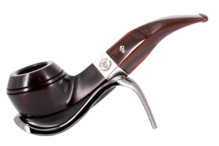 Peterson of Dublin Harp Briar Smoking Pipe - Shape No.80s