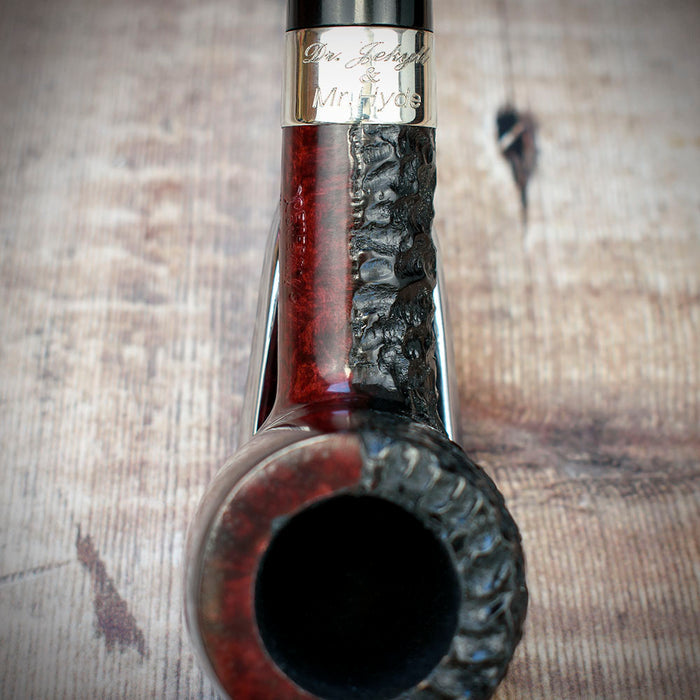 Jeckyll & Hyde Briar Pipe by Peterson of Dublin - Shape 106
