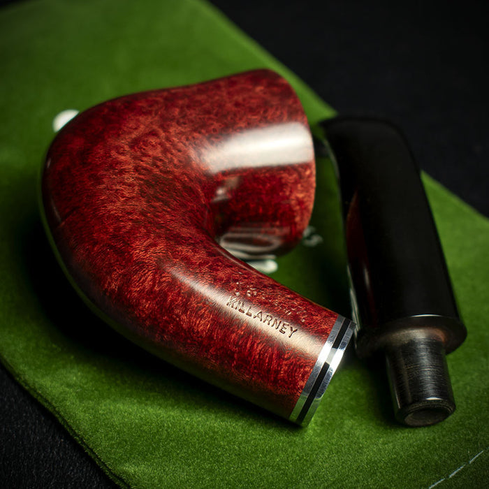 Peterson of Dublin Killarney Red Briar Smoking Pipe - Shape No.05
