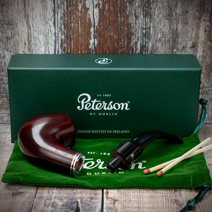 Killarney Red Briar Pipe By Peterson Of Dublin - Shape No. XL90