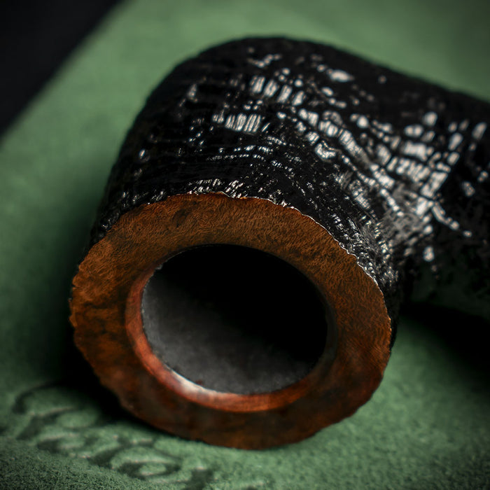 Peterson of Dublin Newgrange Spigot Briar Smoking Pipe - Shape 01