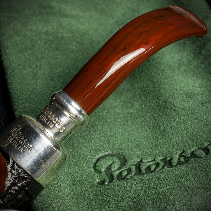 Peterson of Dublin Newgrange Spigot Briar Smoking Pipe - Shape 01