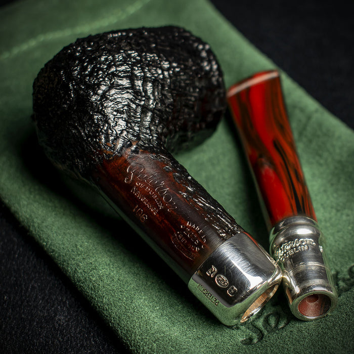 Peterson of Dublin Newgrange Spigot Briar Smoking Pipe - Shape 106