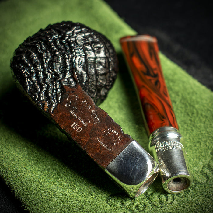 Peterson of Dublin Newgrange Spigot Briar Smoking Pipe - Shape 150